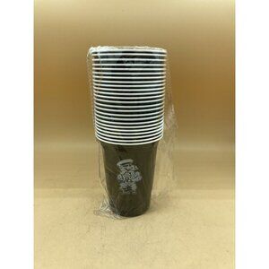 NEW 24 Sailor Jerry Spiced Rum Black Plastic Tumblers Durable Cups Anchor